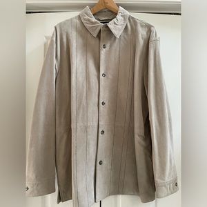 Men’s Liz Claiborne Suede shirt jacket